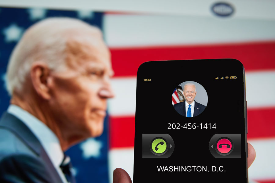 Fake Joe Biden robocall tells New Hampshire Democrats not to vote Tuesday