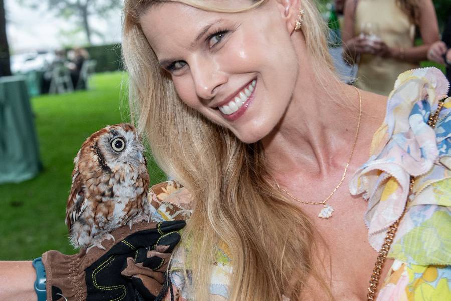 Celebrities including Beth Stern and Chuck Scarborough attended the Gala at the Southampton Arts Center Honoring Michael Hayes