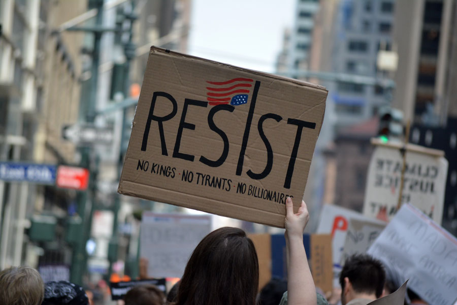 The protests on Long Island were part of a coordinated national effort that reportedly spanned over 2,000 cities and towns, drawing an estimated four to six million participants across the country.