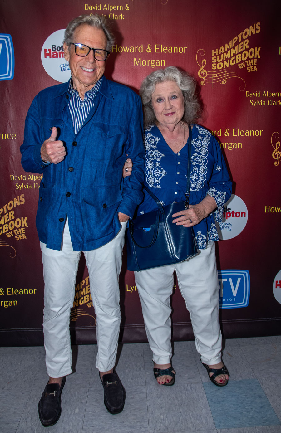 Bill Boggs, Leslie Bennetts (Photo credit: Lisa Tamburini)