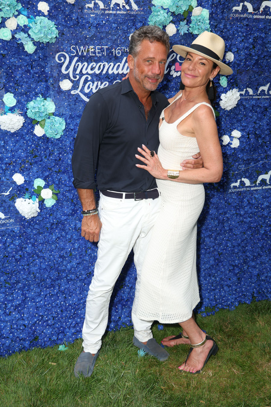 Michael Riemerschmid, Luann de Lesseps - Image credits: Society Allure / Rob Rich
