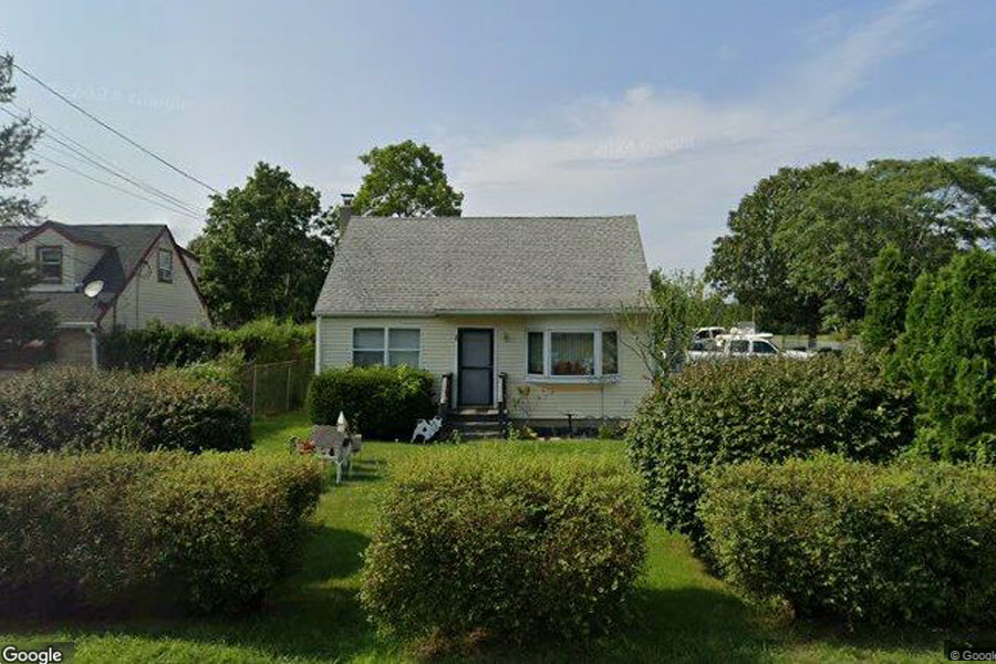 Pictured: The residence on Brown Street in Riverside, Long Island, where authorities allege an open-air drug market operated daily. Investigators say the property served as a central hub for street-level cocaine sales and was under surveillance for months. Image courtesy of Google Maps.