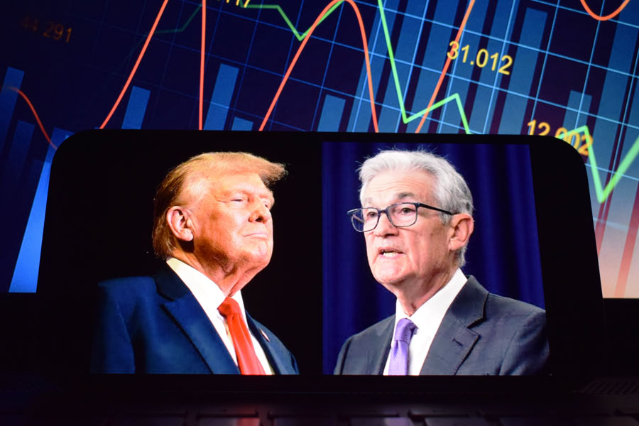 Jerome Powell. Trump