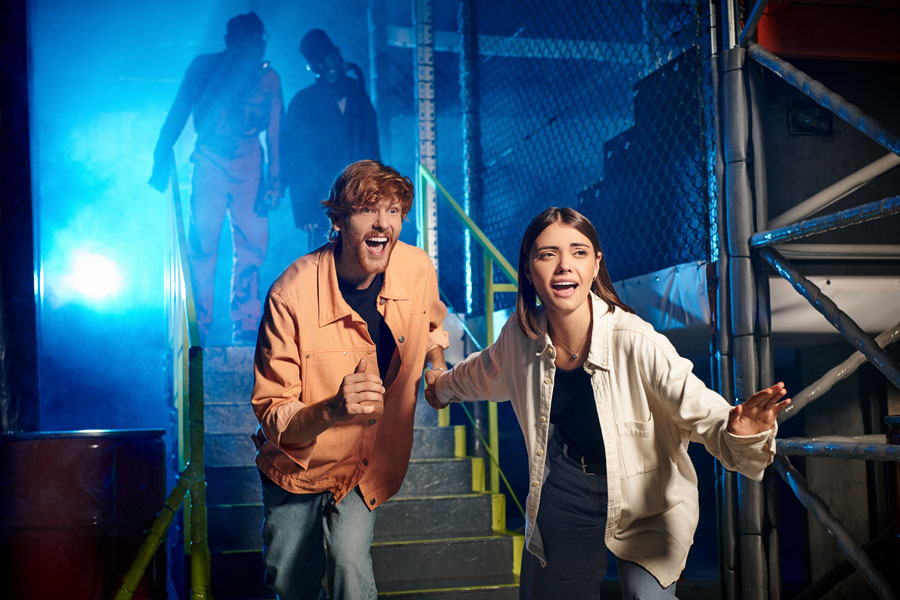 An escape room is a live, interactive game where a group of people are placed inside a themed room and must work together to solve puzzles, uncover clues, and complete challenges in order to “escape” or accomplish a mission — usually within a set time limit (commonly 60 minutes).