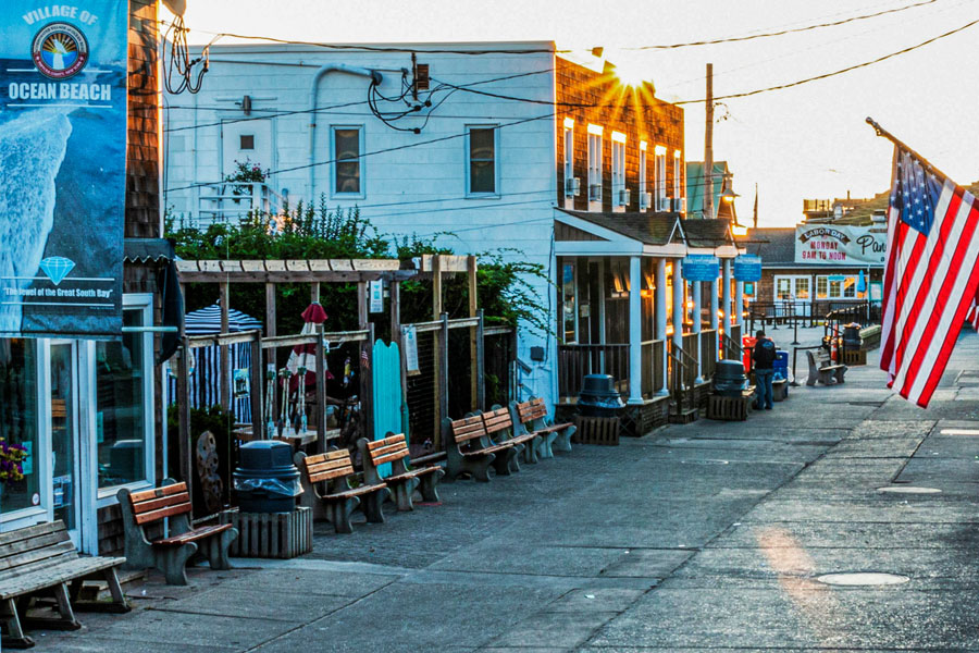 Ocean Beach: The Main Commercial Center of Fire Island
