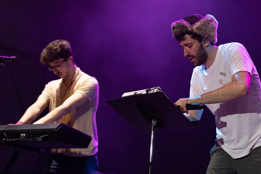 AJR perform at Beale Street