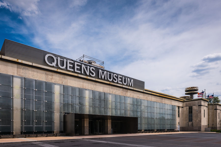 The Queens Museum, originally established as the Queens Museum of Art, is one of the borough’s premier cultural institutions. Located in the historic New York City Building within Flushing Meadows–Corona Park, it was first constructed for the 1939 World’s Fair and later housed the United Nations General Assembly from 1946 to 1950. Today, the museum is renowned for its diverse exhibitions spanning contemporary art, history, and education.