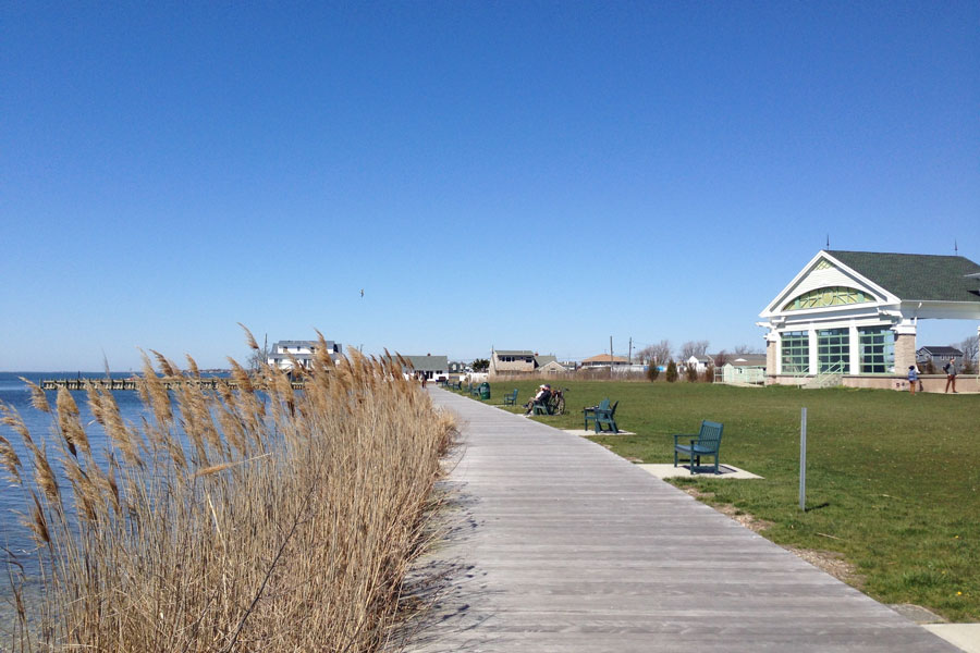 A beautiful sunny day at Tanner Park, Copiague, NY.