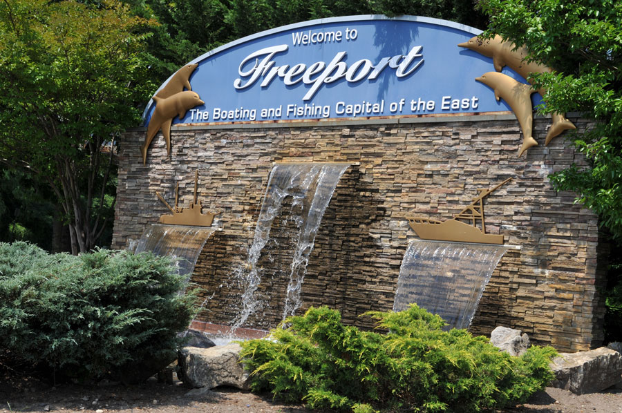 Freeport sits along the South Shore of Long Island with direct access to the Atlantic Ocean through its extensive canal system and protected bays. This makes it an ideal launching point for both inshore and offshore fishing. 