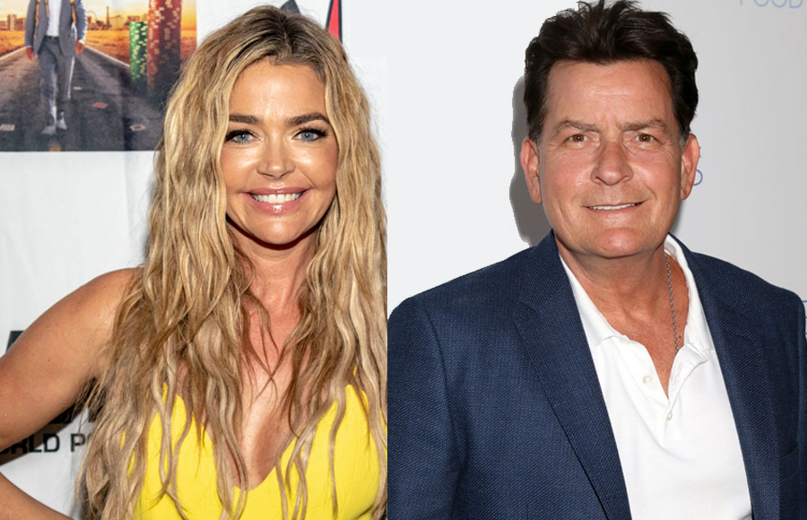Charlie Sheen and Denise Richards Reunite 19 Years After Divorce at Netflix Premiere