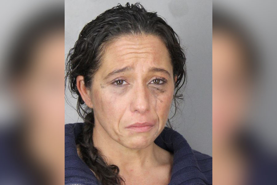 Mugshot of Cassandra Panetta, 40, of Plainview, taken after her arrest in connection with a fatal East Meadow crash that resulted in one death in August 2025.