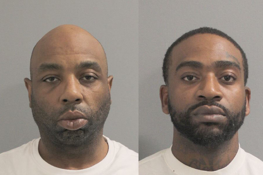 Alonzo Simpson, 40, and Jahquan Williams, 28, both of Brooklyn, were arrested and charged in connection with an armed robbery at Kay Jewelers in Valley Stream, where police say approximately $148,000 worth of jewelry was stolen. (Photo: Nassau County Police Department)