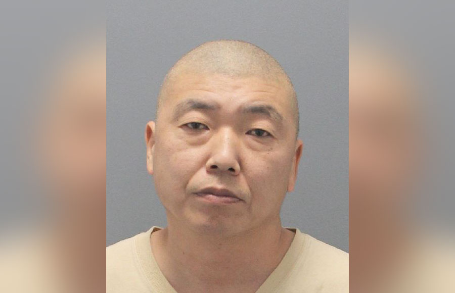 Booking photo of Kevin Byong Koon Yim, a Syosset man arrested after a crash on the Long Island Expressway service road in Nassau County.