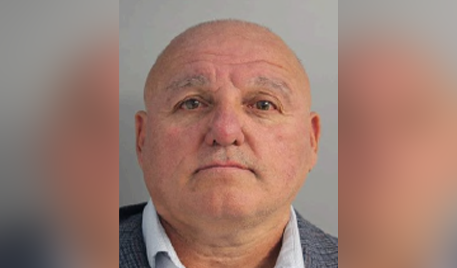 Mugshot of George Trimigliozzi, the former Suffolk County police officer convicted of promoting prostitution and official misconduct.