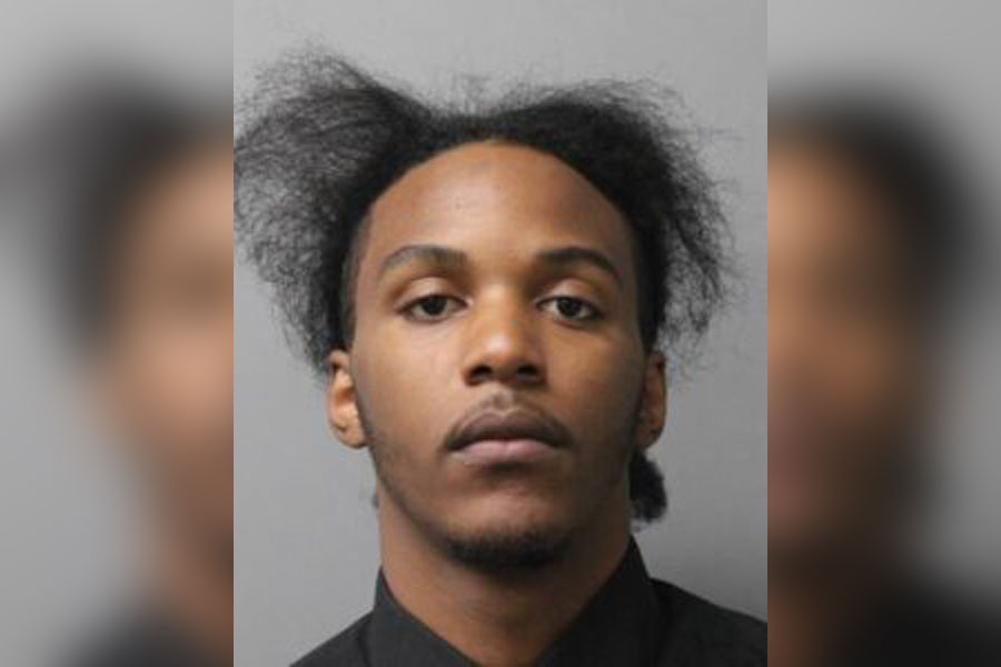 Mugshot of Matthew Mitchell, the Brooklyn man who pleaded guilty to assault after injuring a bystander during an illegal street takeover in Patchogue.