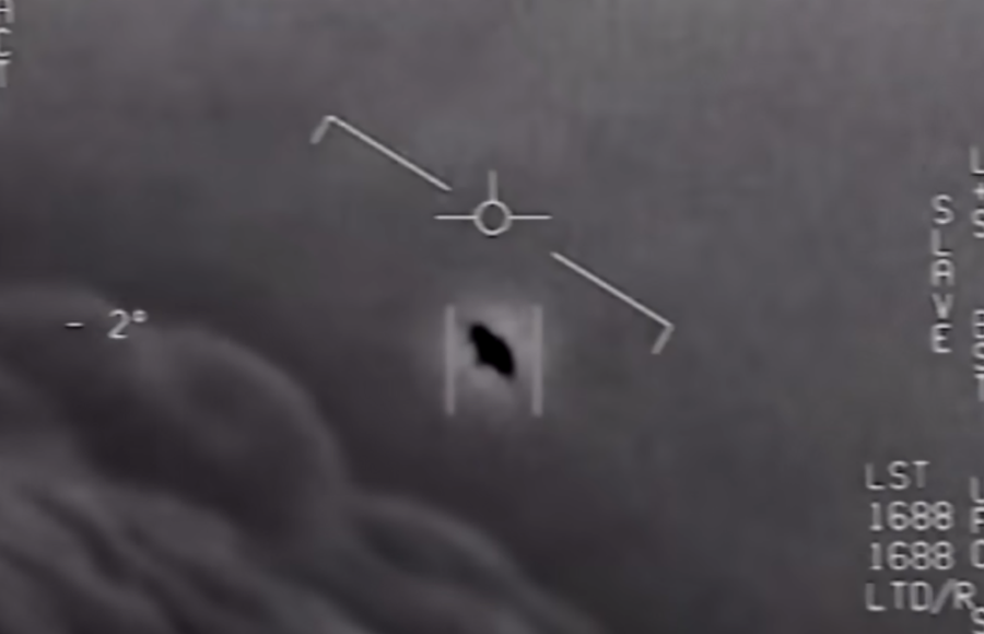 Navy cockpit videos of unidentified object tracked by military pilots during training mission