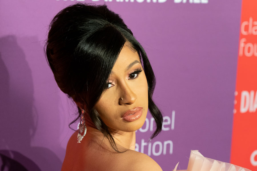 New York, NY - September 12, 2019: Cardi B attends 5th Annual Diamond Ball benefiting the Clara Lionel Foundation at Cipriani Wall Street