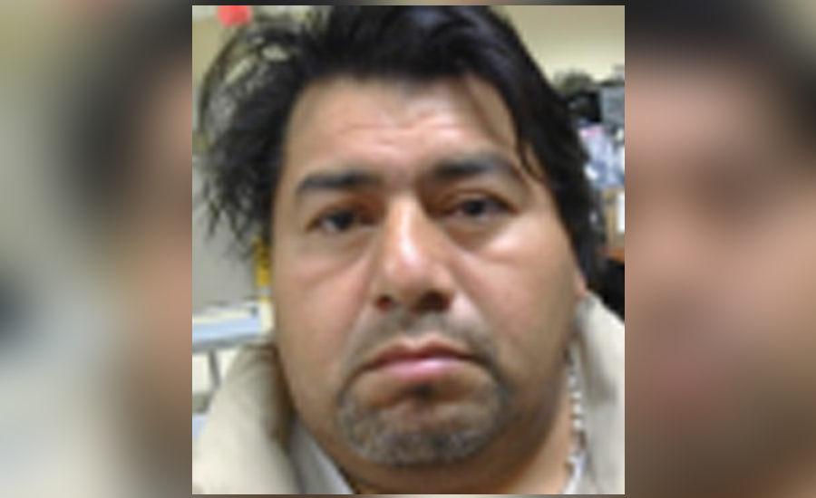 Booking photo of Efren Cortez-Velez, a Mexican national arrested by ICE and held pending deportation proceedings.