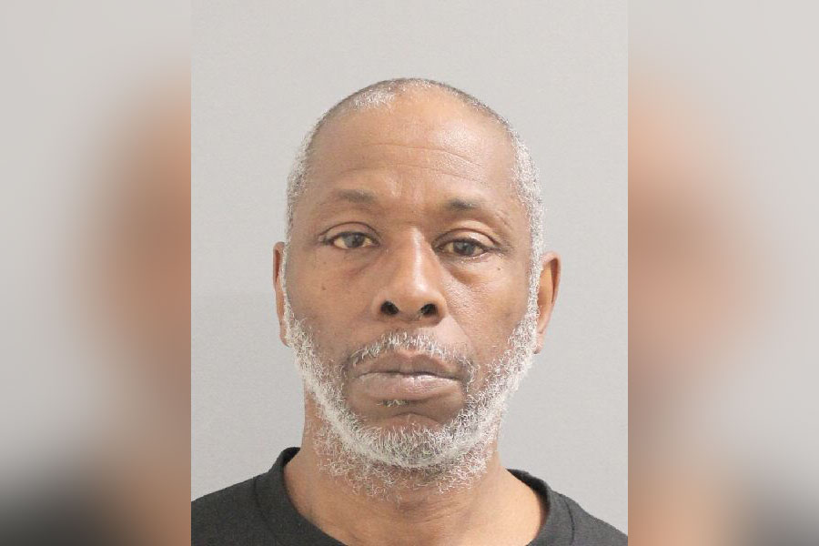 Mugshot of Kenneth Moore, a 57-year-old Jericho man arrested in connection with a burglary at a Manhasset jewelry store.