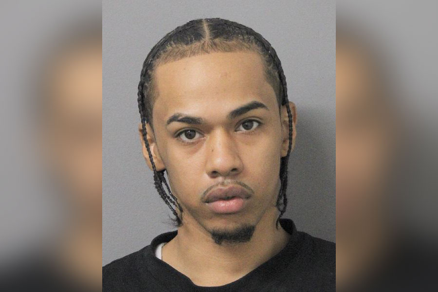 Mugshot of Luis Cruz Homs, a 28-year-old Manhattan man arrested in connection with an alleged counterfeit currency scheme involving a Facebook Marketplace transaction in Nassau County.