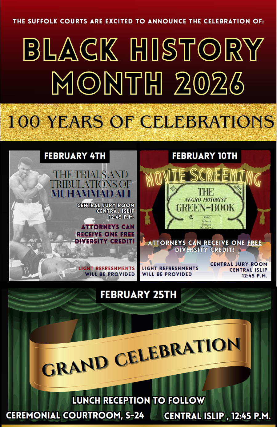 Black History Month Flyer