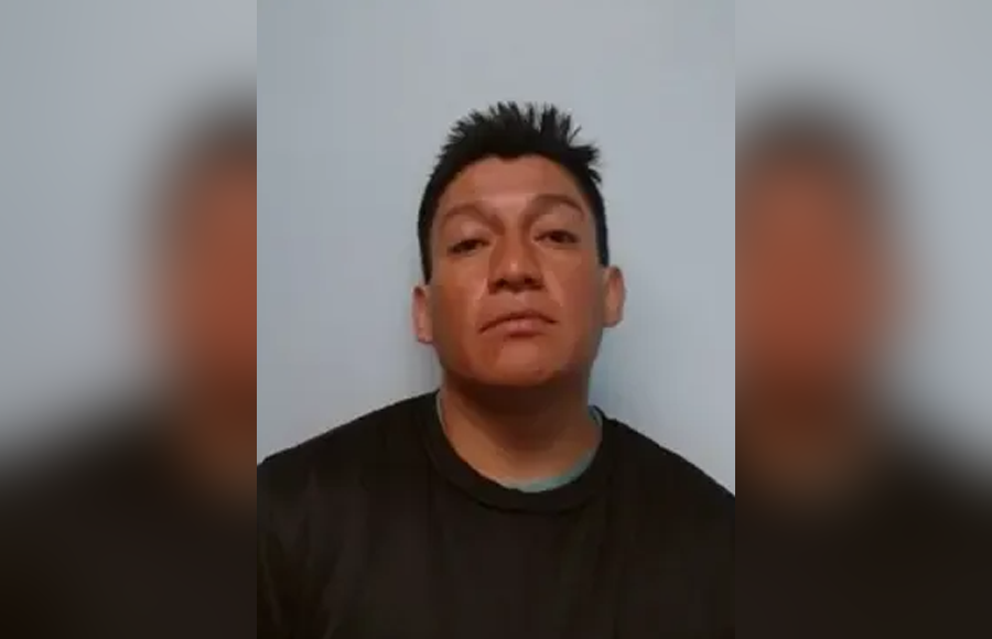 Carlos Corte, 38, pictured in a booking photograph released by U.S. Immigration and Customs Enforcement following his arrest in connection with an alleged child kidnapping case in Patchogue. Federal authorities later detained Corte after Suffolk County prosecutors filed felony charges related to the incident.