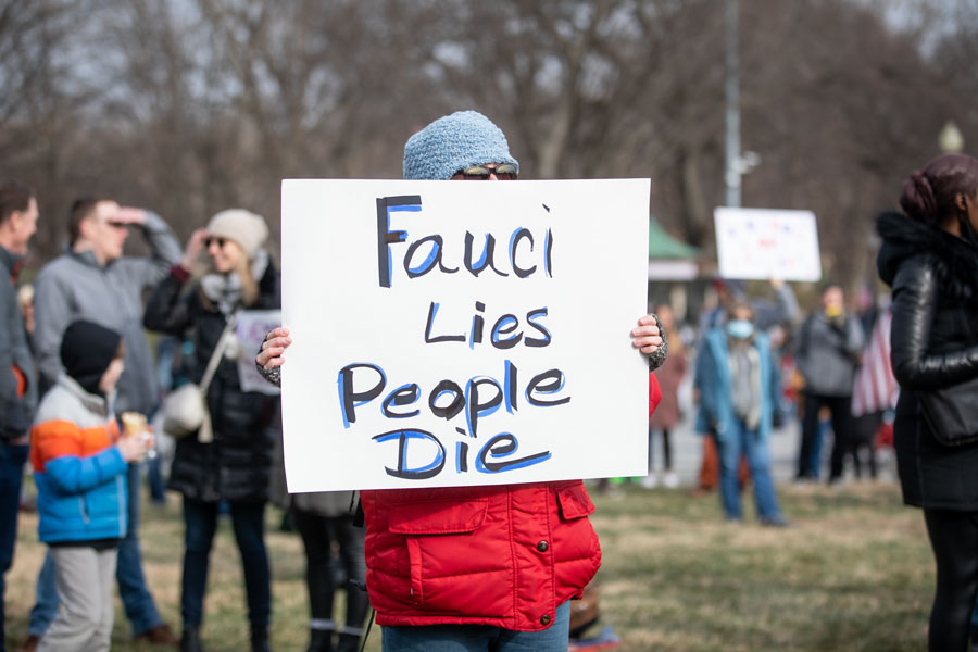 Public distrust surrounding Dr. Anthony Fauci and the government’s handling of COVID-19 intensified over time as questions persisted about the pandemic’s origins and whether the lab-leak theory was prematurely dismissed.