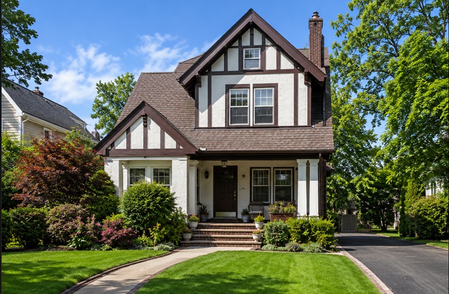 A well-maintained Tudor-style home reflects the timeless architecture and upscale residential character found throughout Great Neck Estates on Long Island's North Shore. Known for its elegant homes, tree-lined streets, and beautifully landscaped properties, the village offers a peaceful suburban lifestyle just minutes from waterfront parks, the Great Neck business district, and New York City.