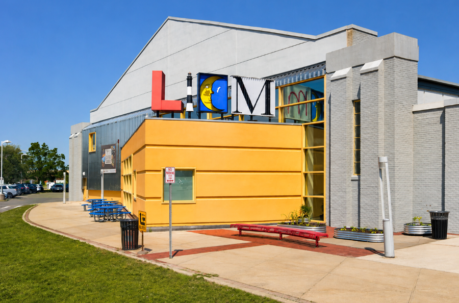 The Long Island Children’s Museum on Museum Row in Garden City features a colorful, playful exterior reflecting the hands-on learning experiences found inside. The family-oriented museum offers interactive exhibits, educational programs, live performances and creative activities designed to encourage children to learn through exploration and play.