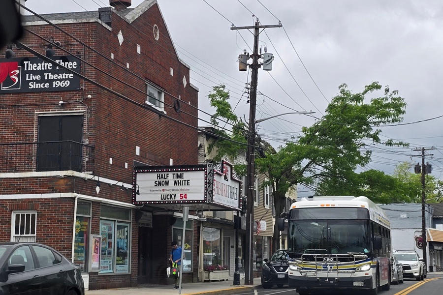 Theatre Three on Main Street in Port Jefferson has been presenting live theater on Long Island since 1969. Housed in historic Athena Hall, the venue presents musicals, plays, children’s productions and special performances throughout the year.