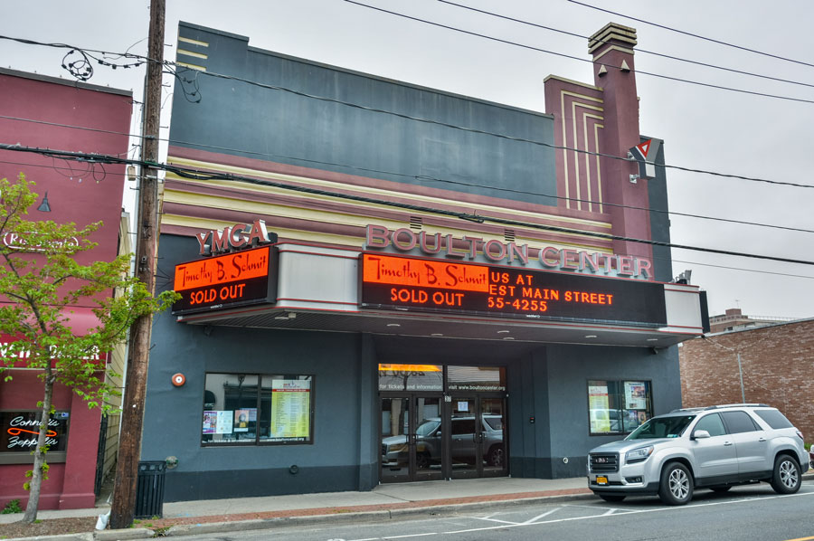 The Boulton Center for the Performing Arts on West Main Street in downtown Bay Shore occupies the former Regent Theatre, a neighborhood movie house dating to 1929. Reopened as a performing arts center in 2003, the intimate venue presents live music, comedy, film, dance and special events in the heart of Bay Shore's downtown district.