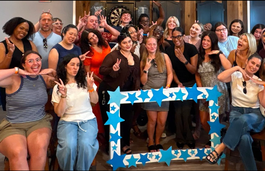 Lodestar Children’s Services staff members gather as the organization marks its 10th anniversary in 2026. Founded in 2016, the nonprofit provides in-home mental health and support services to children and families across Long Island and New York City and is preparing to expand its reach further into the five boroughs. Photo: Lodestar Children’s Services.