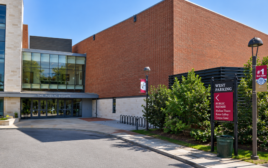 Madison Theatre at Molloy University is located within the Public Square complex on the university’s Rockville Centre campus, where the approximately 550-seat theater hosts concerts, musicals, dance, comedy and other live performances.