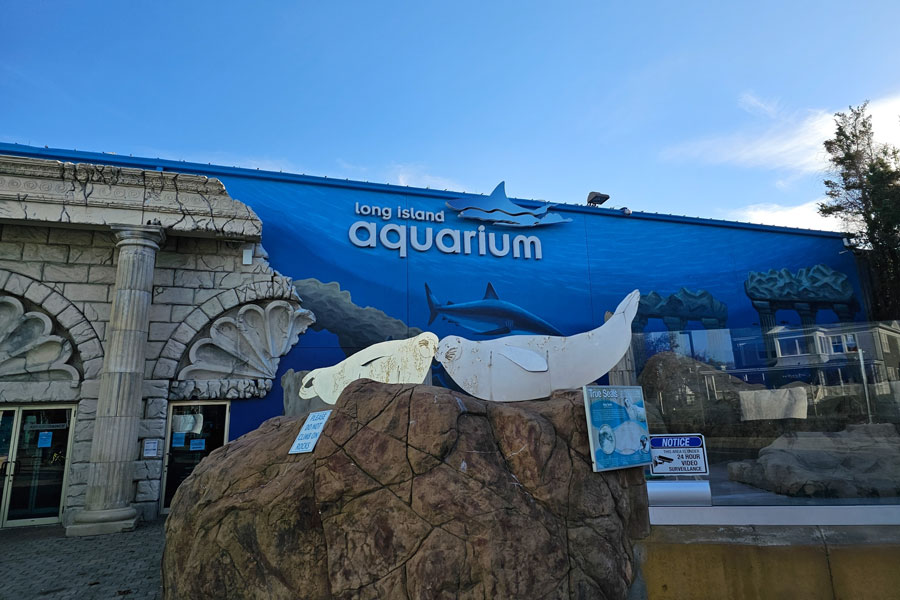 The Long Island Aquarium in Riverhead, where the Suffolk County Courts will hold their 2026 National Adoption Day ceremony on November 20. The annual event celebrates families formed through adoption and raises awareness of children in foster care who are waiting for permanent homes. File photo: [photographer], licensed.