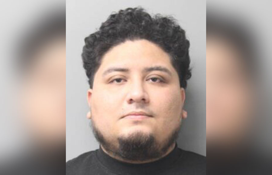 Jefry Valdez Cruz, 26, a Salvadoran national living in Medford, pleaded guilty to aggravated vehicular homicide and eight other charges stemming from an October 6, 2025, drunken-driving crash that killed Edgar Guevara Ramos, 22. Prosecutors said his BMW was traveling at 117 mph in a 30-mph zone approximately three seconds before the collision. He is expected to be sentenced to four to 12 years in prison on December 2, 2026. Photo courtesy of the Suffolk County District Attorney’s Office.