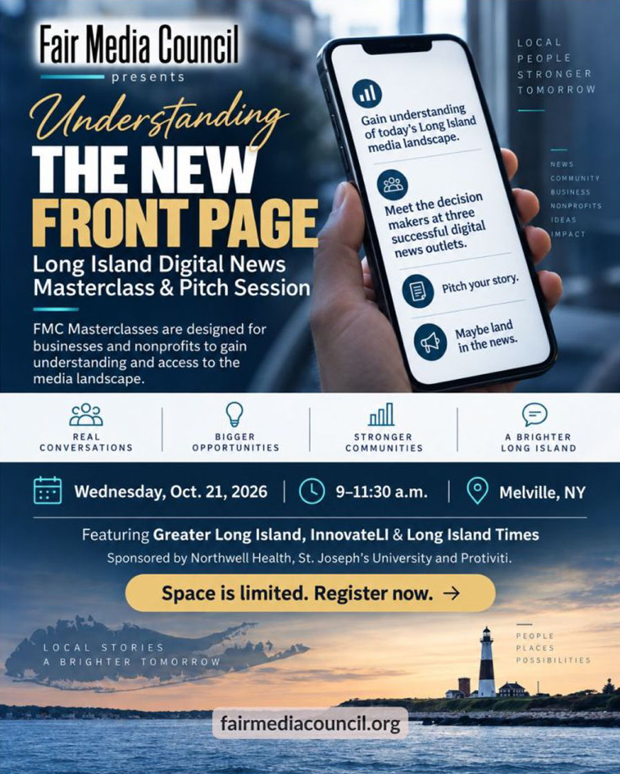 Greater Long Island Media Group, Innovate Long Island and The Long Island Times